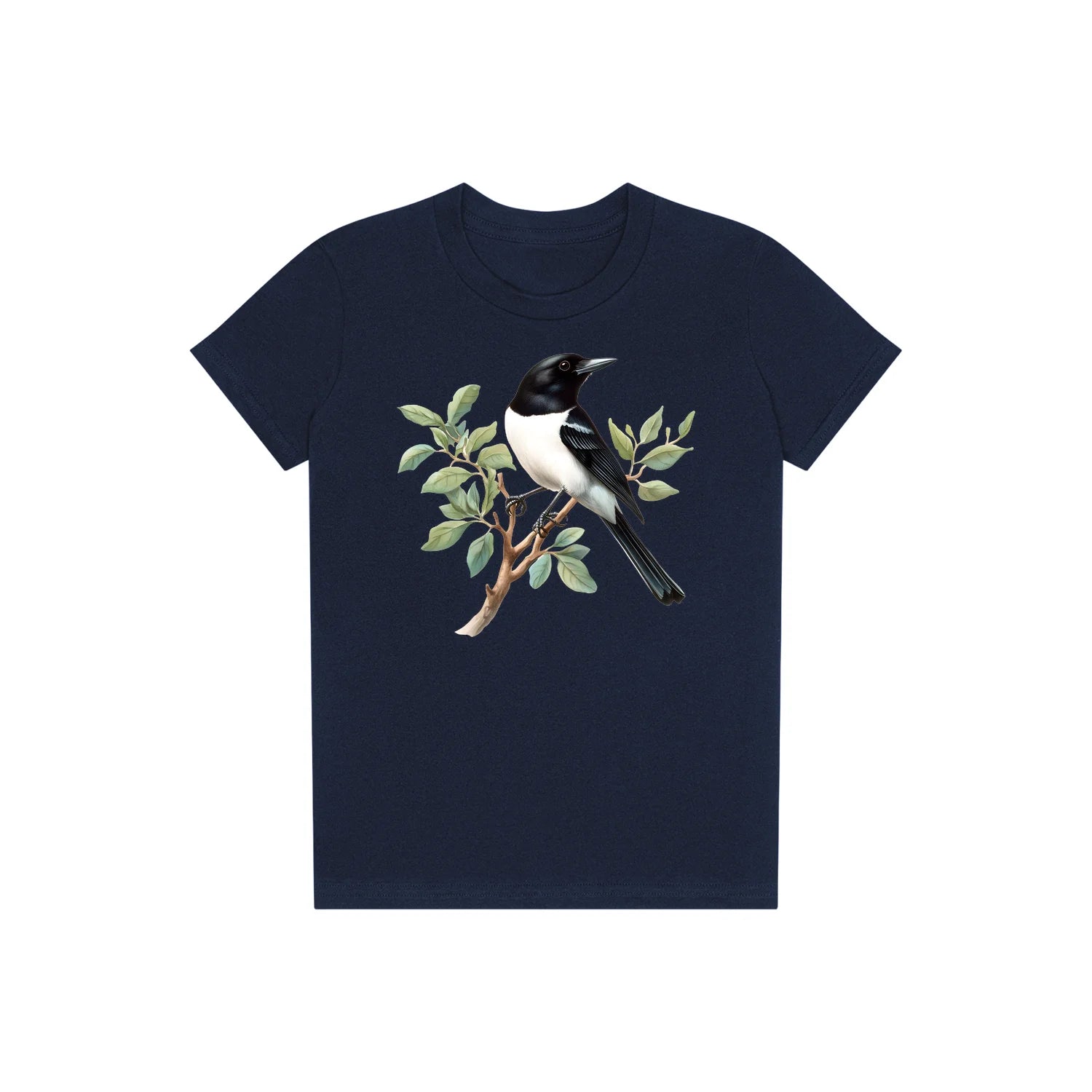 T-shirt common Bird graphic 0003 - Navy
