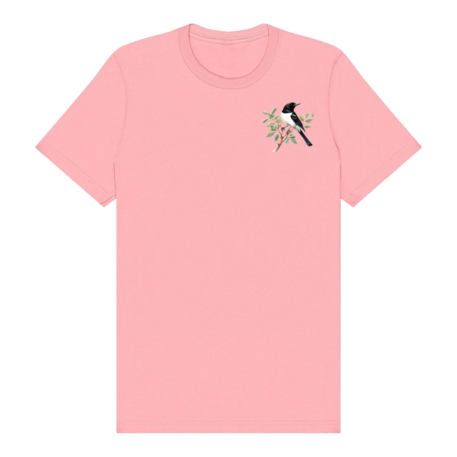 T-shirt common Bird graphic 0003 - Pink