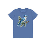 T-shirt common Bird graphic 0004 - Columbia Blue