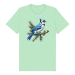 T-shirt common Bird graphic 0004 - Mint