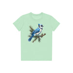 T-shirt common Bird graphic 0004 - Mint