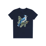 T-shirt common Bird graphic 0004 - Navy