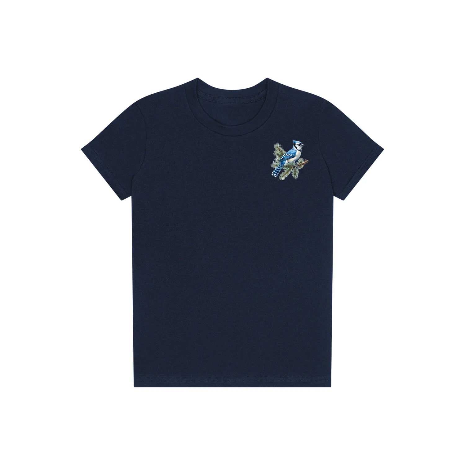 T-shirt common Bird graphic 0004 - Navy