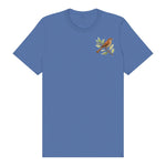 T-shirt common Bird graphic 0005 - Columbia Blue