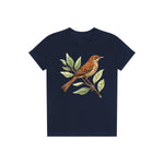 T-shirt common Bird graphic 0005 - Navy