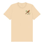 T-shirt common Bird graphic 0005 - Soft Cream