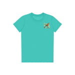 T-shirt common Bird graphic 0005 - Teal