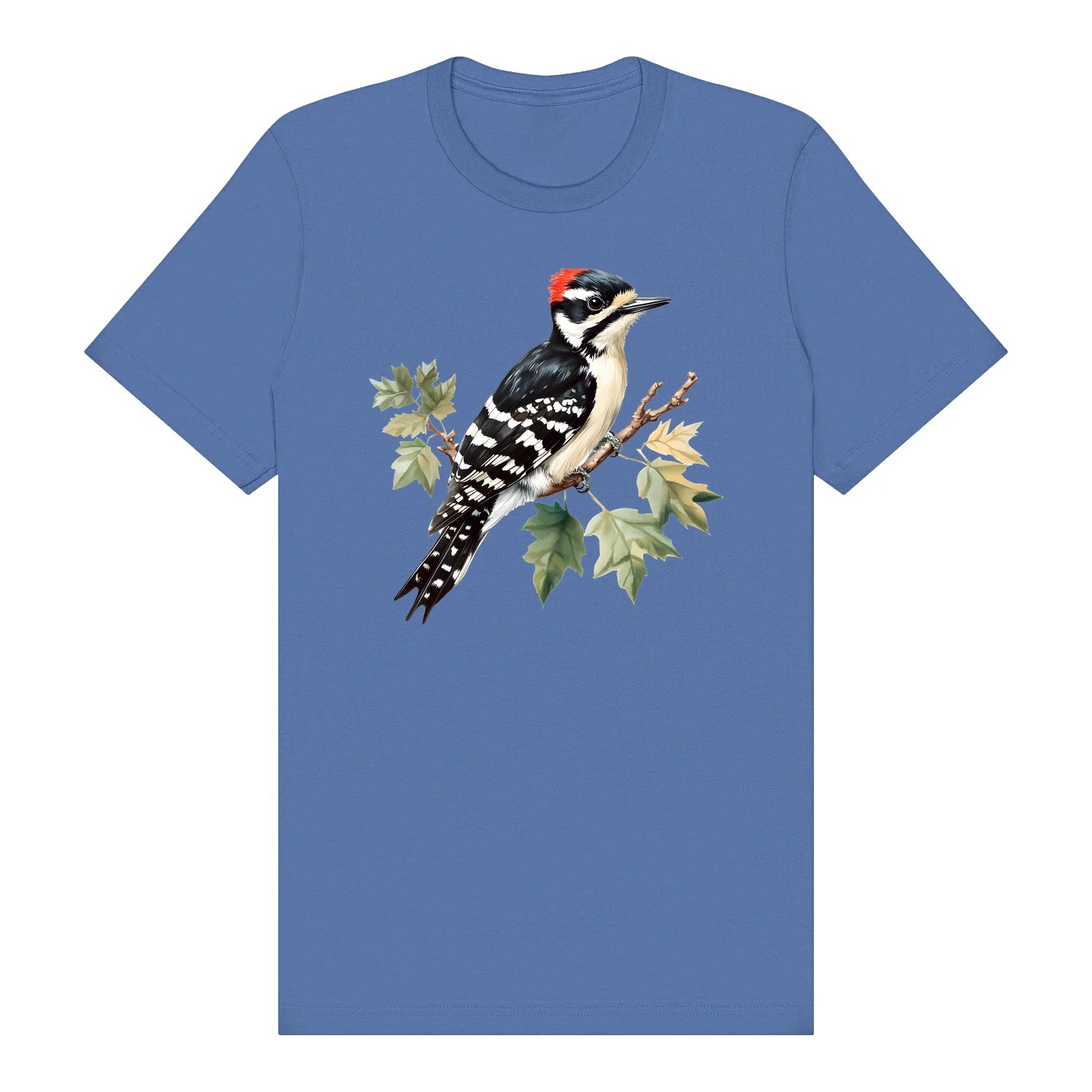 T-shirt common Bird graphic 0006 - Columbia Blue