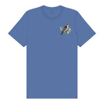 T-shirt common Bird graphic 0006 - Columbia Blue