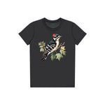 T-shirt common Bird graphic 0006 - Dark Grey
