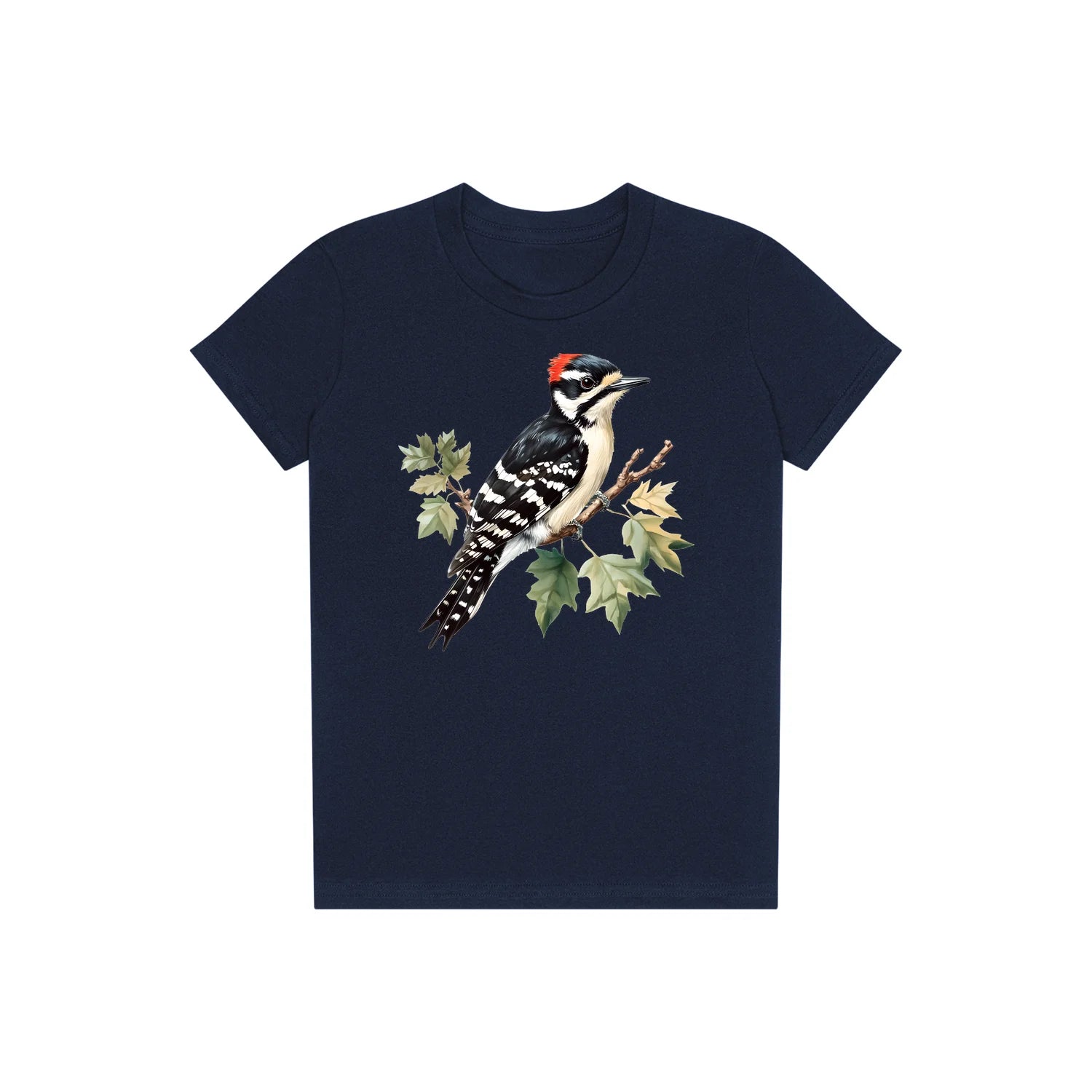 T-shirt common Bird graphic 0006 - Navy