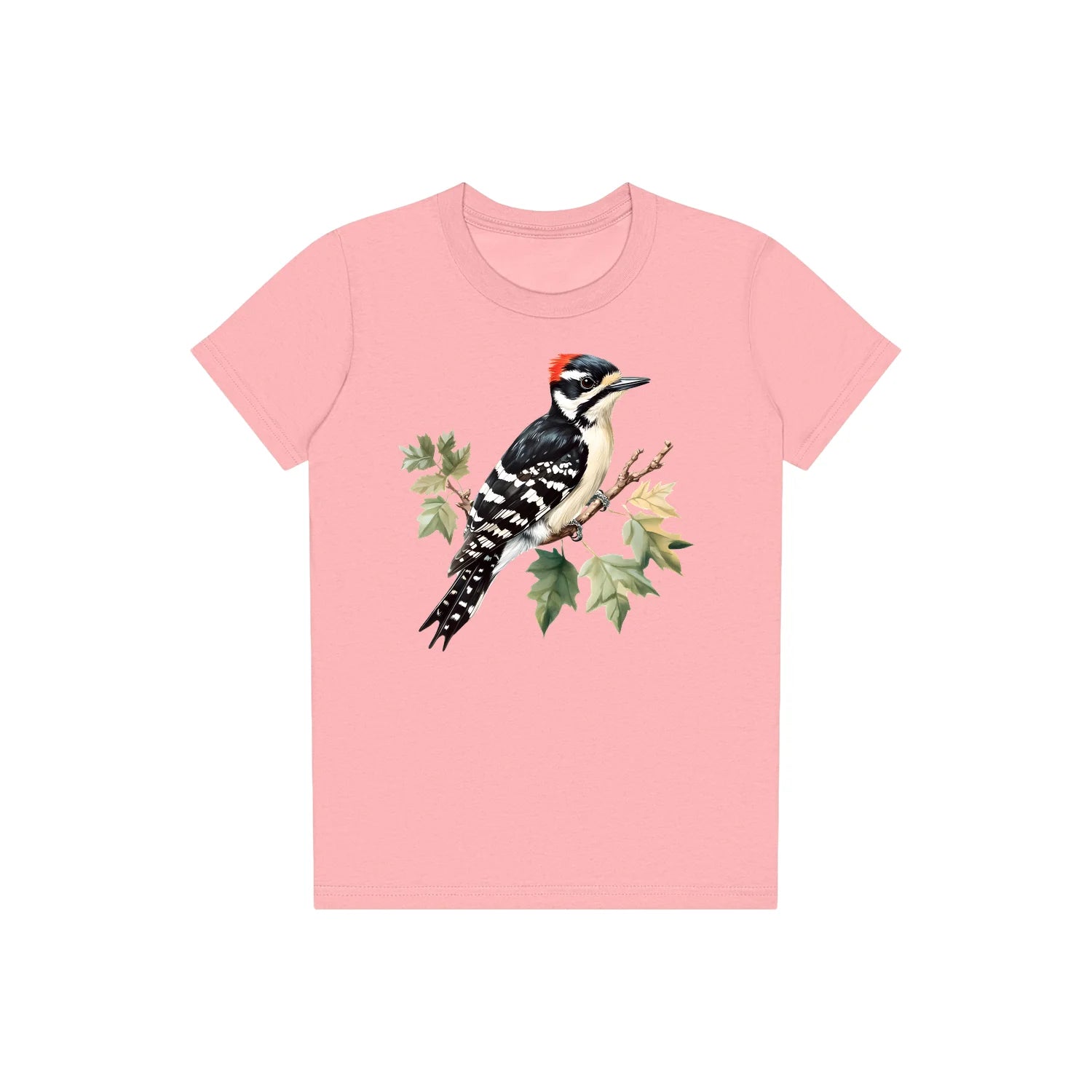 T-shirt common Bird graphic 0006 - Pink