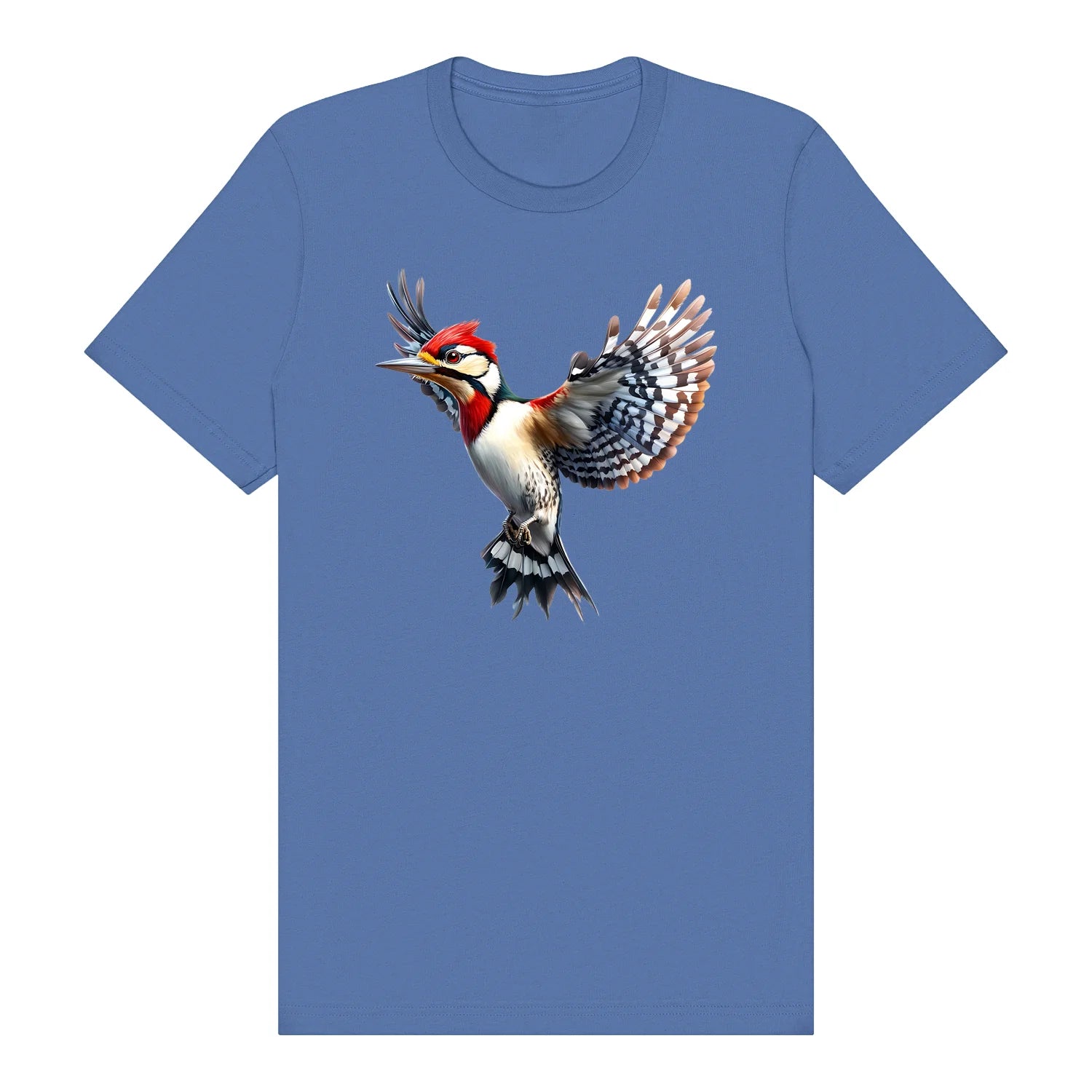 T-shirt common Bird graphic 0007 - Columbia Blue