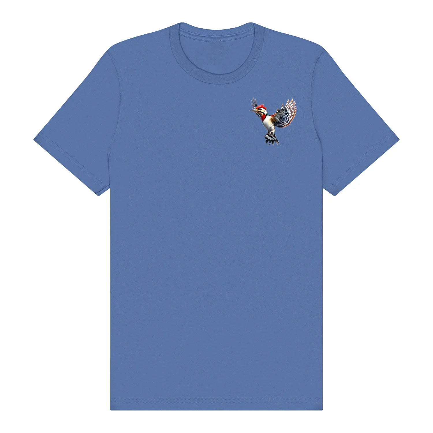 T-shirt common Bird graphic 0007 - Columbia Blue