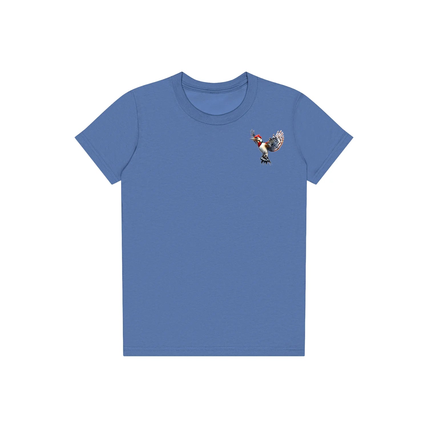 T-shirt common Bird graphic 0007 - Columbia Blue