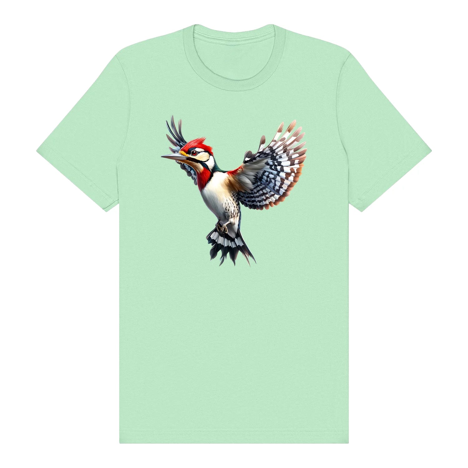 T-shirt common Bird graphic 0007 - Mint