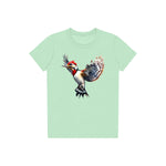 T-shirt common Bird graphic 0007 - Mint