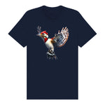 T-shirt common Bird graphic 0007 - Navy