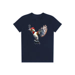 T-shirt common Bird graphic 0007 - Navy