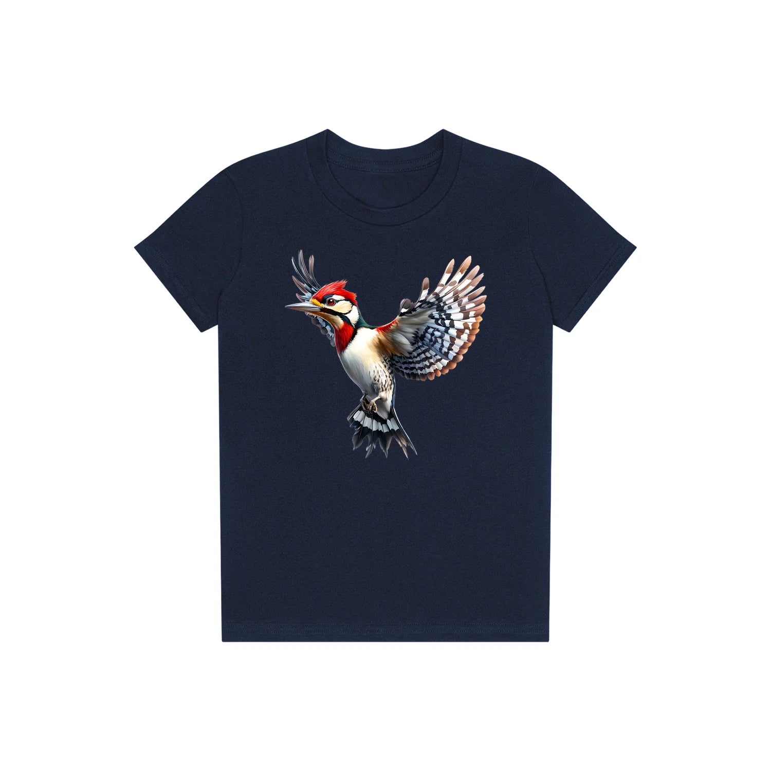 T-shirt common Bird graphic 0007 - Navy