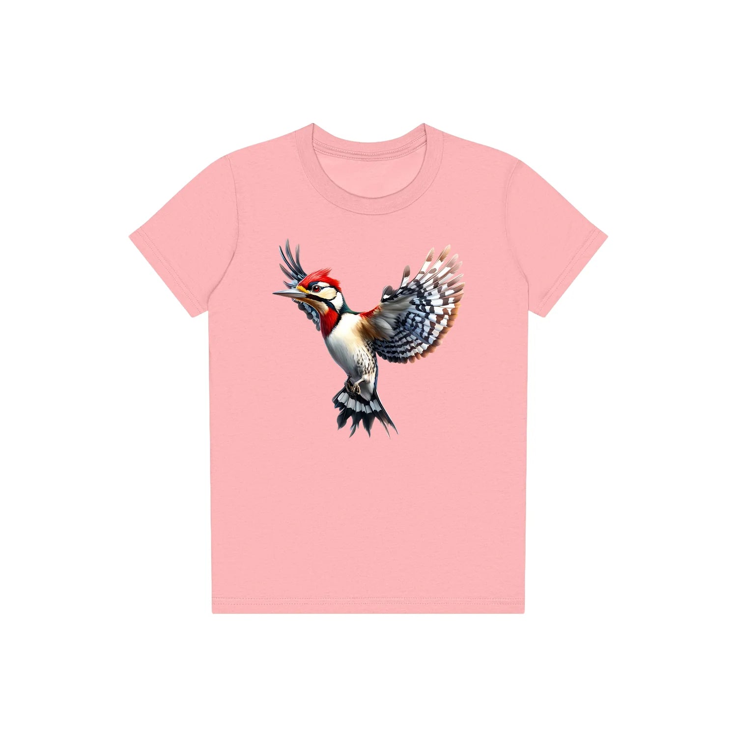 T-shirt common Bird graphic 0007 - Pink