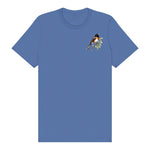 T-shirt common Bird graphic 0008 - Columbia Blue