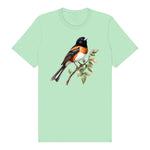 T-shirt common Bird graphic 0008 - Mint
