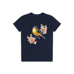 T-shirt common Bird graphic 0009 - Navy