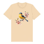T-shirt common Bird graphic 0009 - Soft Cream