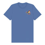 T-shirt common Bird graphic 0010 - Columbia Blue