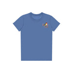 T-shirt common Bird graphic 0010 - Columbia Blue