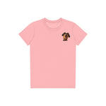 T-shirt Dog graphic 0001 - Pink