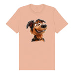 T-shirt Dog graphic 0002 - Peach