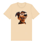 T-shirt Dog graphic 0002 - Soft Cream