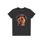 T-shirt Dog graphic 0003 - Dark Grey