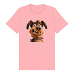 T-shirt Dog graphic 0003 - Pink