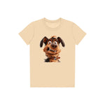 T-shirt Dog graphic 0003 - Soft Cream
