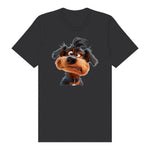T-shirt Dog graphic 0004 - Dark Grey