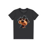 T-shirt Dog graphic 0004 - Dark Grey