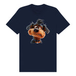 T-shirt Dog graphic 0004 - Navy