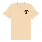 T-shirt Dog graphic 0005 - Soft Cream