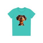 T-shirt Dog graphic 0005 - Teal