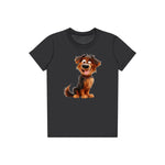 T-shirt Dog graphic 0007 - Dark Grey