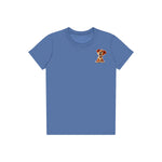 T-shirt Dog graphic 0008 - Columbia Blue
