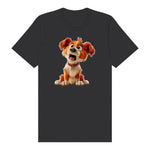 T-shirt Dog graphic 0008 - Dark Grey