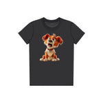 T-shirt Dog graphic 0008 - Dark Grey