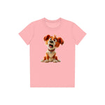 T-shirt Dog graphic 0008 - Pink