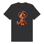T-shirt Dog graphic 0009 - Dark Grey