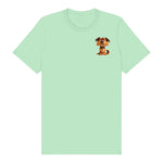 T-shirt Dog graphic 0011 - Mint