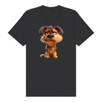 T-shirt Dog graphic 0012 - Dark Grey